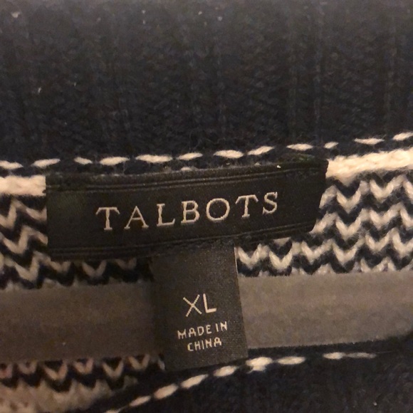 Blue and white sweater - Picture 2 of 3